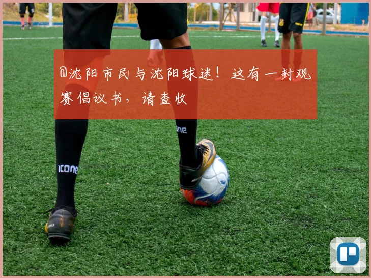 @沈阳市民与沈阳球迷！这有一封观赛倡议书，请查收